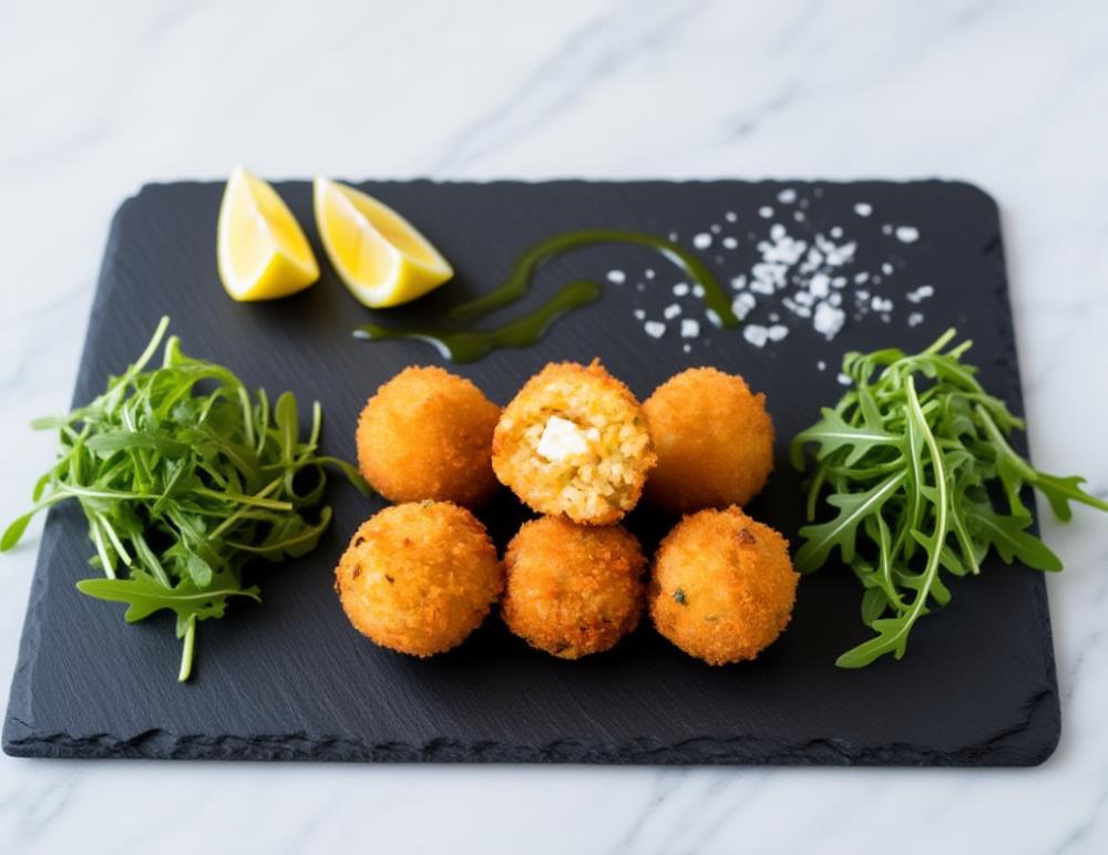 Рисовые шарики с сыром