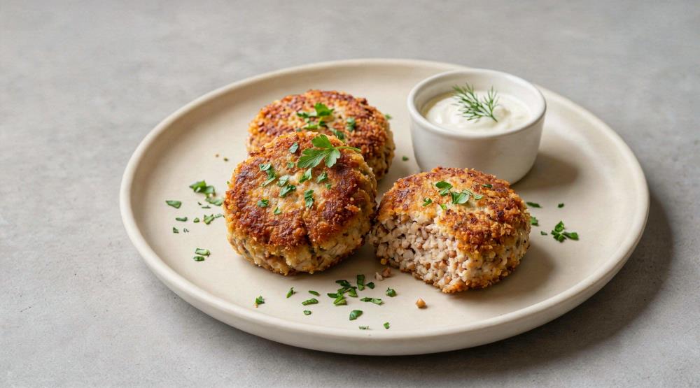 Котлеты из гречки с мясом