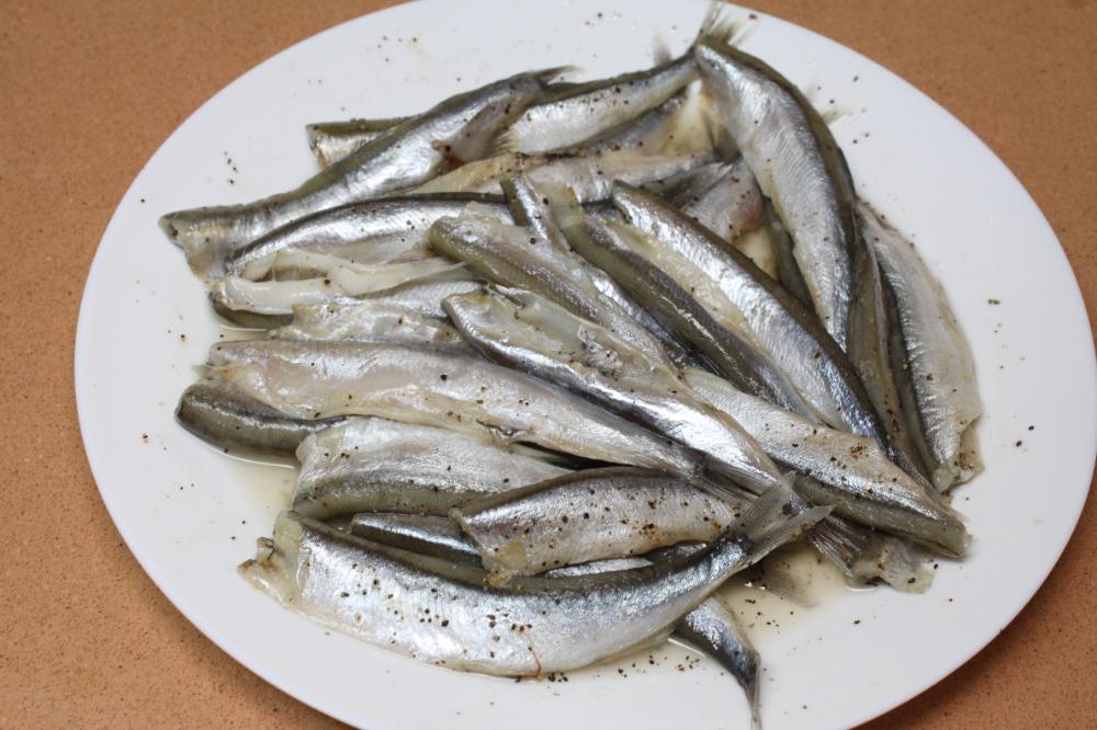 Маринование мойвы