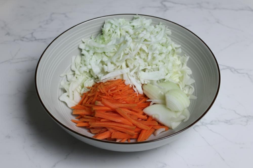 Подготавливаем овощи