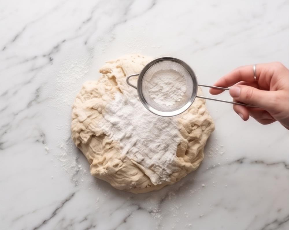 Замешиваем и готовим к расстойке