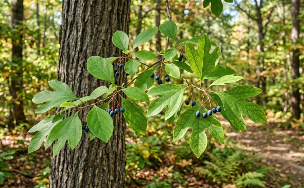 Сассафрас беловатый (лекарственный)