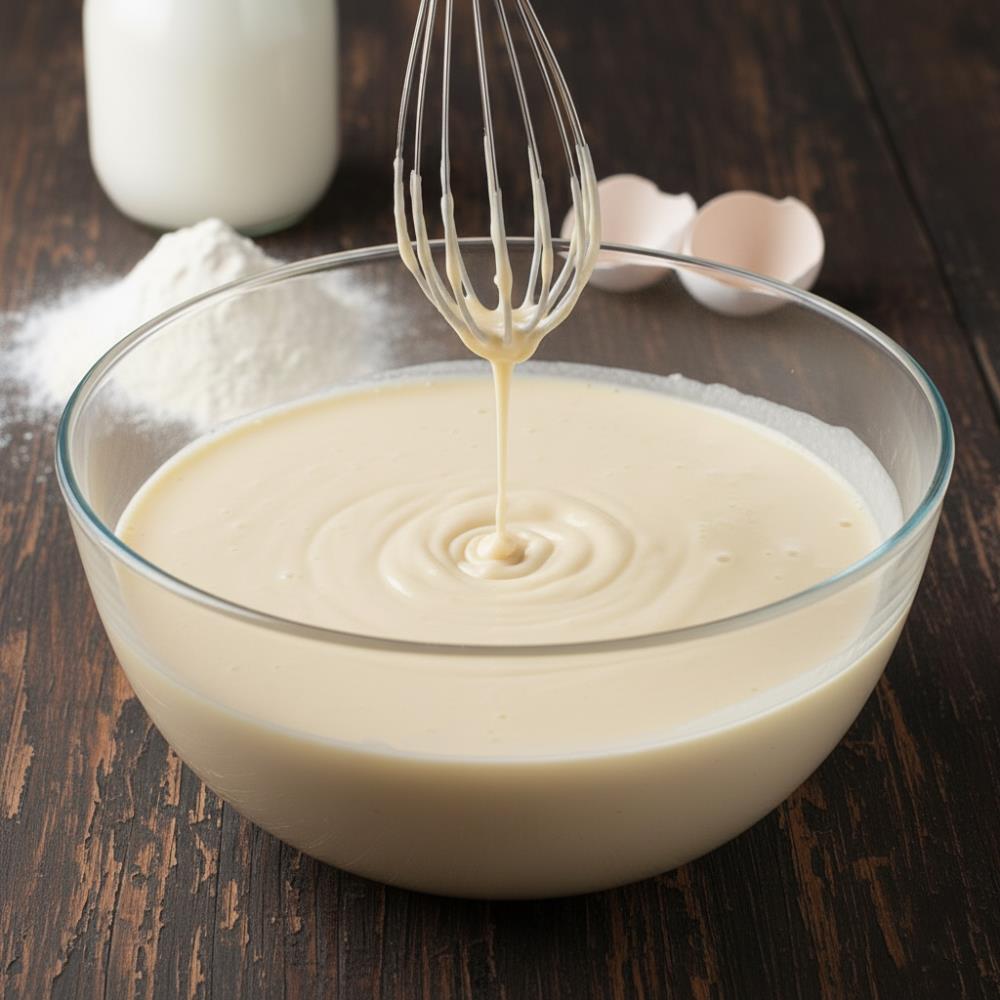 Заливное тесто на молоке