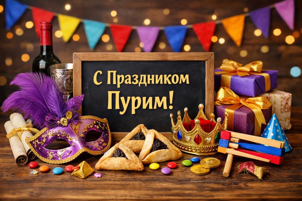 Пурим - праздник спасения и радости !
