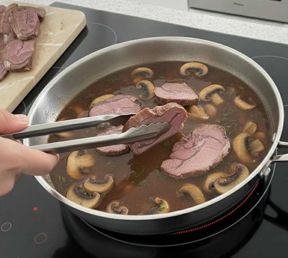 Тушение мяса