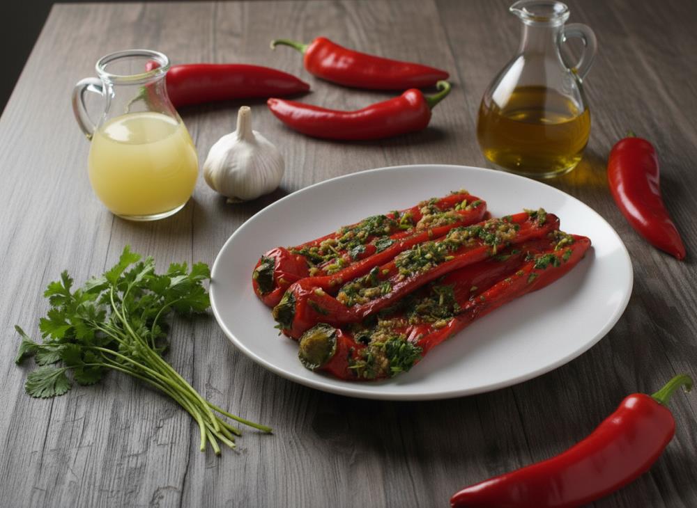 Вкусная закуска из острого перца