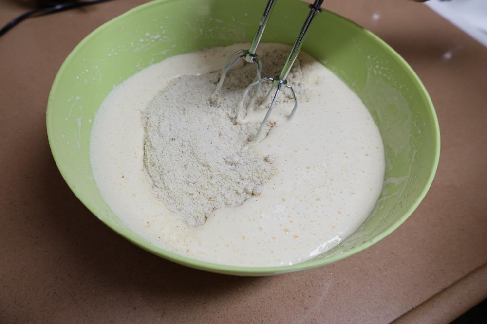 Введение сухих ингредиентов