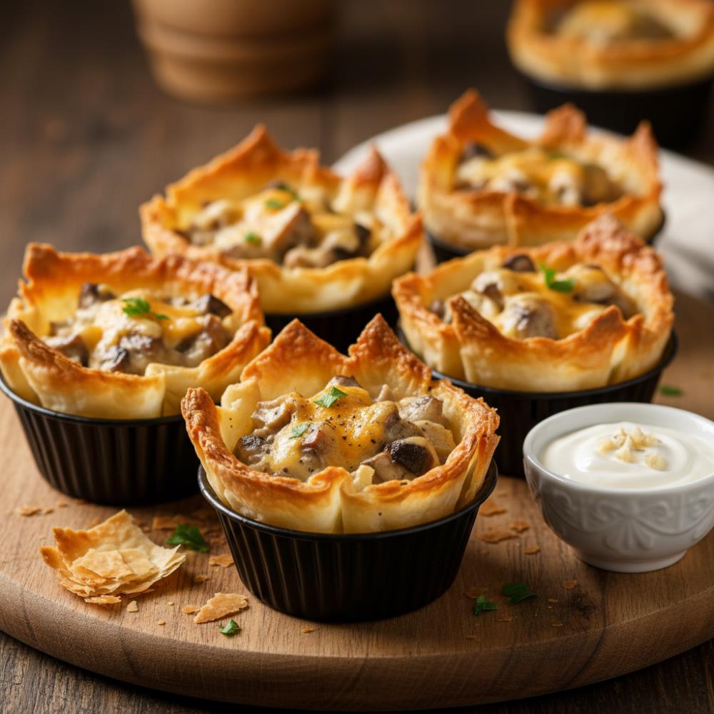 Жюльен в тесте фило