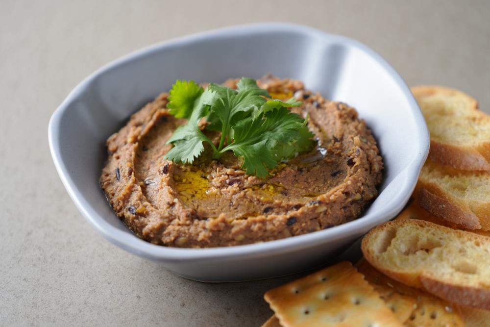 Паштет из фасоли с грибами