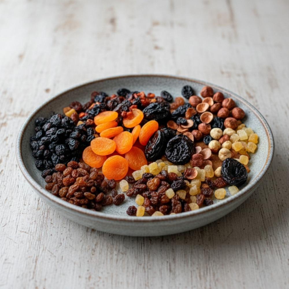 Подготовка сухофруктов и орехов: