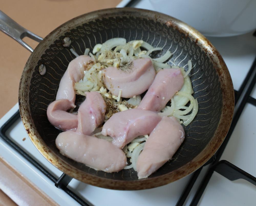 Добавление бычьих яиц