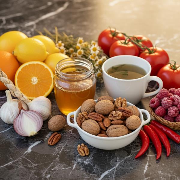 Продукты для повышения иммунитета зимой