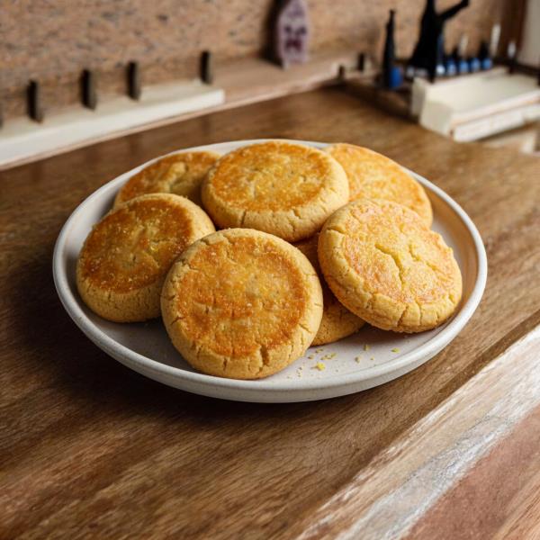 Бешкито - хрустящее лимонное печенье к чаю