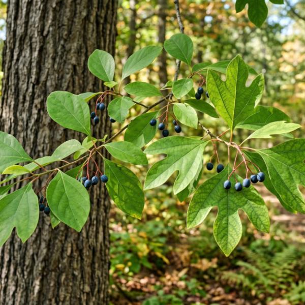 Сассафрас беловатый (лекарственный)