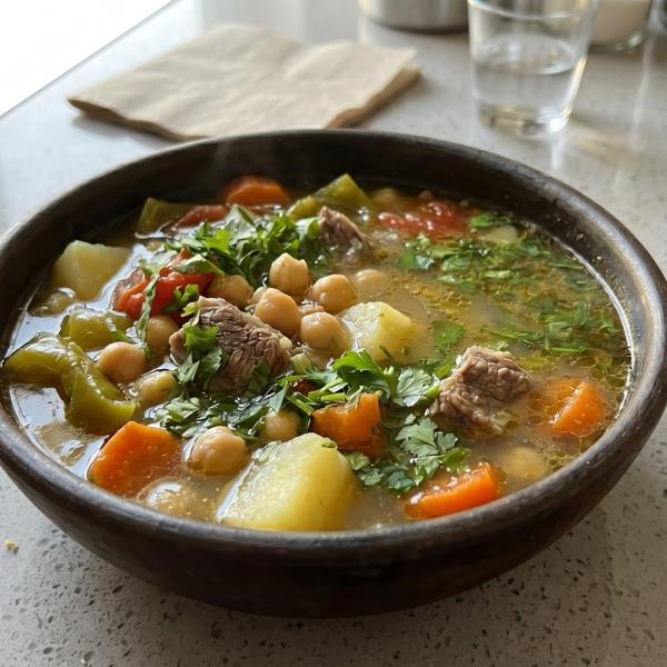 Шурпа (Суп с горохом)