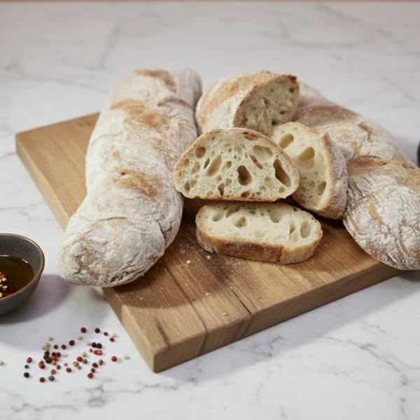 Домашний чиабатта с медовой ноткой