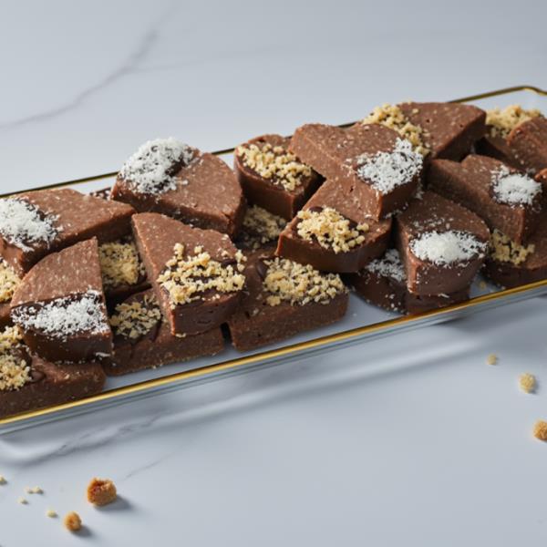 Шоколадные трюфельные дольки на Песах