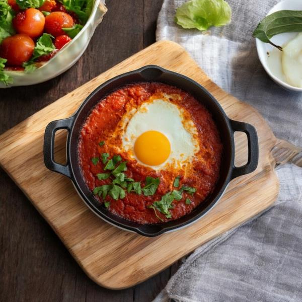 Ароматы Востока на завтрак: шакшука по-домашнему